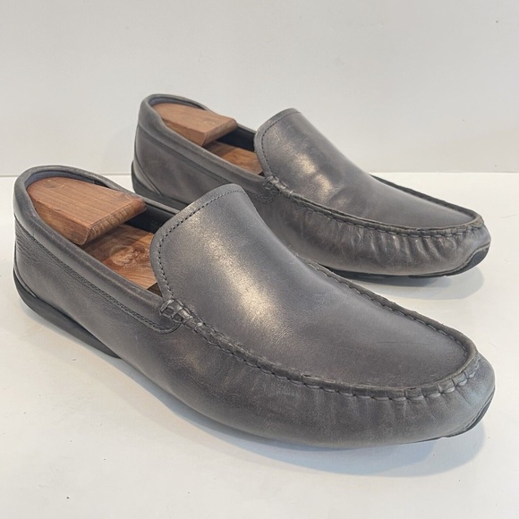Cole Haan Shoes Cole Haan Mens Driving Loafers Size 1 Slip On Gray